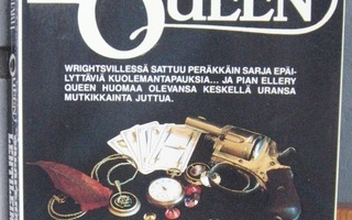 Ellery Queen: Salaperäiset lehtileikkeet, 255 s.
