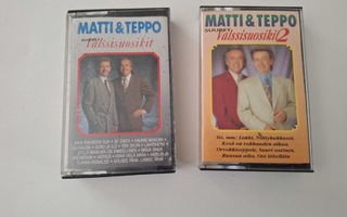 MATTI & TEPPO - VALSSISUOSIKIT 1 ja 2 C-kasetti