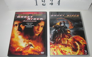 Ghost Rider 1 & 2 Aaveajaja & Koston Henki (2Dvd)
