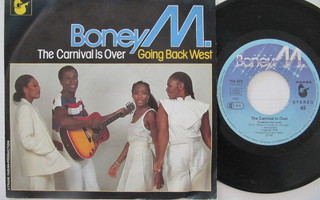Boney M. The Carnival Is Over / Going Back Wes  7" sinkku
