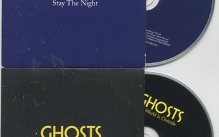 2 GHOSTS PROMO CD-singleä – UK 2007 + pahvikannet, siistit
