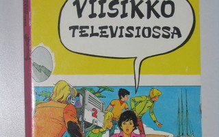 Viisikko televisiossa (1.p. 1976) sarjakuva-Viisikko