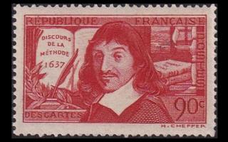 Ranska 347_II ** René Descartes - de la méthode (1937)