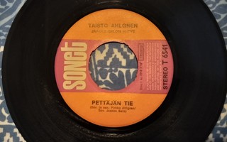 TAISTO AHLGREN 7”: Pettäjän tie/Elon polkuja, T 6541 SONET