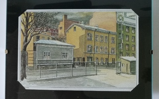 Kimmo Pälikkö, kehystetty taidepostikortti