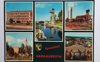 Vanha postikortti – Terveiset Varkaudesta (60/70-luvulta)