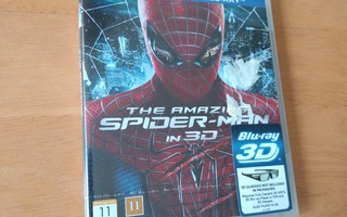 The Amazing Spider-Man 3D (Blu-ray 3D + Blu-ray, uusi)