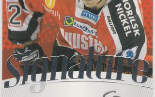 2011/12 Cardset Signature Ville Uusitalo , Ässät