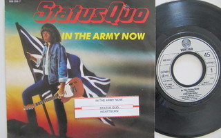 Status Quo In The Army Now 7" sinkku