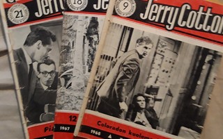 Jerry Cotton 3 kpl / 60-luku