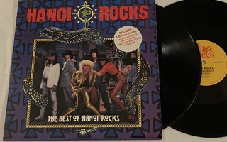 Hanoi Rocks – The Best Of (RARE TEKIJÄNKAPPALE LP + 12")