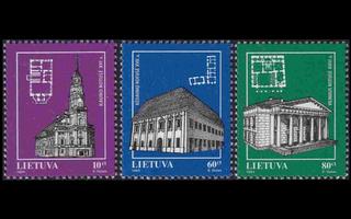 Liettua 568-70 ** Arkkitehtuuri raatihuoneita (1994)