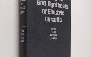 G. Ym. Zeveke : Analysis and Synthesis of Electric Circuits