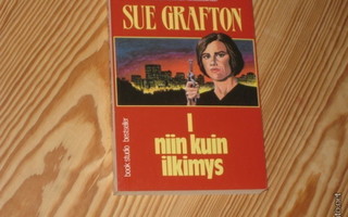 Grafton, Sue: I niin kuin ilkimys 1.p nid. v. 1997