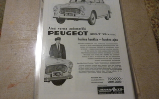 Peugeot 403 mainos -63