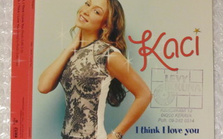 Kaci • I Think I Love You PROMO CD-Single