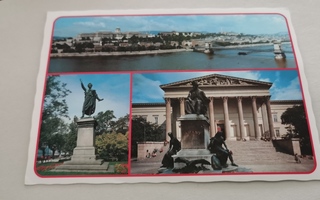 Budapest, MAGYAR POSTA, UNKARI, kulkenut postikortti