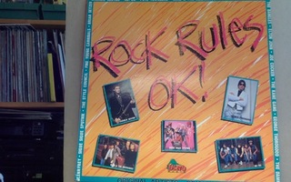 ROCK RULES OK ! :: COMPILATION :: VINYYLI LP--AUSTRALIA 1987
