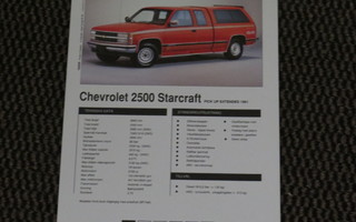1991 Chevrolet 2500 Starcraft Pick-up esite - KUIN UUSI