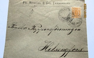 1898 Tampere Fr. Müntzel & Co liikekuori