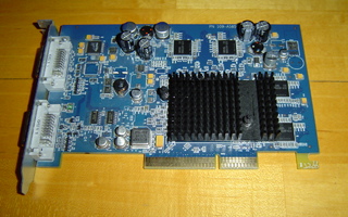 AGP NÄYTÖNOHJAIN 2 x DVI * APPLE POWER MAC * ATI RADEON 9600