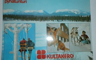 Pyhätunturi, Hotelli Kultakero, monikuvapk, p. 1975 + erik.l