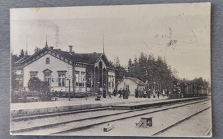 Imatra rautatieasema vanha kortti