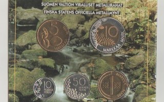 Suomi 1993 metallirahat vuosisarja , katso kuvaa