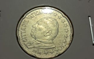 Vatikaani 20 cent 2004 UNC