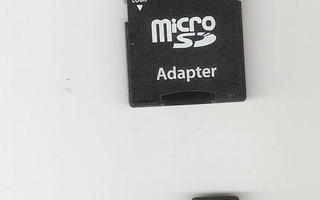 EMTEC microSD -> SD -adapteri ja 8 GB microSDHC -kortti