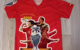 Espanja 2008 Campeones de Europa paita jersey