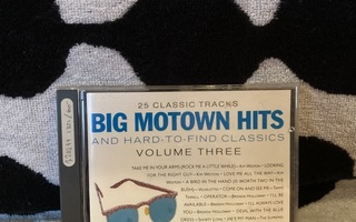 Big Motown Hits And Hard-To-Find Classics Volume Three CD