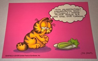 KARVINEN POSTIKORTTI GARFIELD 1978