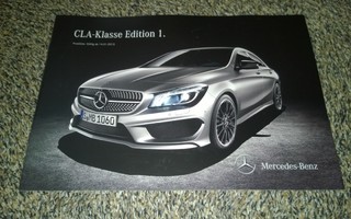 Esite Mercedes CLA Edition1, C117, 2013