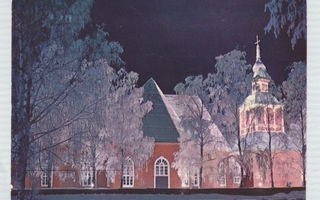 Postikortti Virtain kirkosta vuodelta 1968