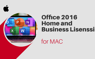 Office 2016 Home & Business Mac + Linkitys Microsoft-tiliin