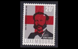 Luxemburg 1216 ** Punainen Risti 75v (1989)