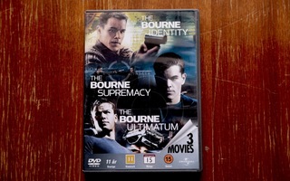 The Bourne Collection 3 Movies DVD