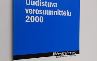Uudistuva verosuunnittelu 2000
