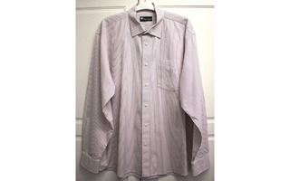Miesten paitapusero, koko D 43 - 44, roosa harmaa
