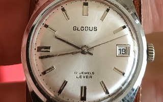 Globus 17 jewels lever miesten kello