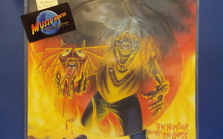 IRON MAIDEN - THE NUMBER OF THE BEAST - EU 2005 M/EX+ LP