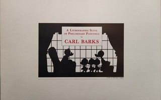 Lithograph 29 - Barks, Carl – A Lithographic Suite of Prelim