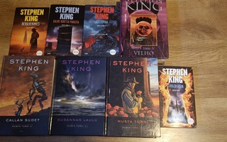 Stephen King Musta torni 1-8 koko sarja