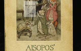 AISOPOS (Aesop) FABLER : Arthur Rackham Sörlins sid 1942 H++