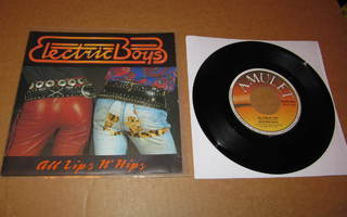 Electric Boys 7" All Lips N`Hips, PS v. 1988 Rolene
