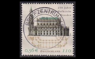 Saksa 2196 o Dresdenin tuomiokirkko 250v (2001)