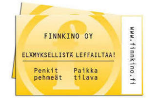 Finnkinon elovalippu/-koodi 23.7.2024 asti