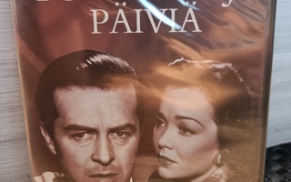 Tuhlattuja päiviä - The Lost Weekend (1945) DVD Suomijulkais