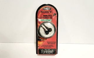Sony Twin Turbo Fontopia MDR-E817 nappikuulokkeet UUSI